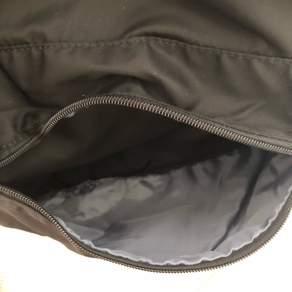 Black Nylon Backpack - image 2